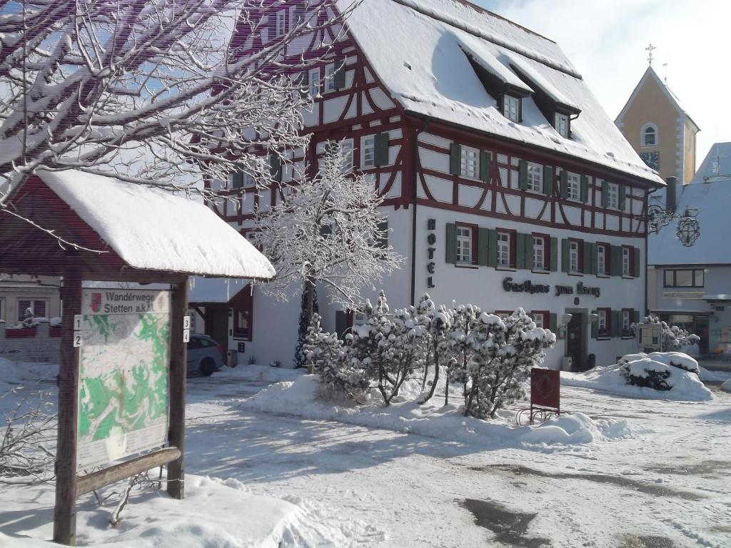 Gasthaus Hotel Zum Kreuz Stetten am Kalten Markt Екстериор снимка