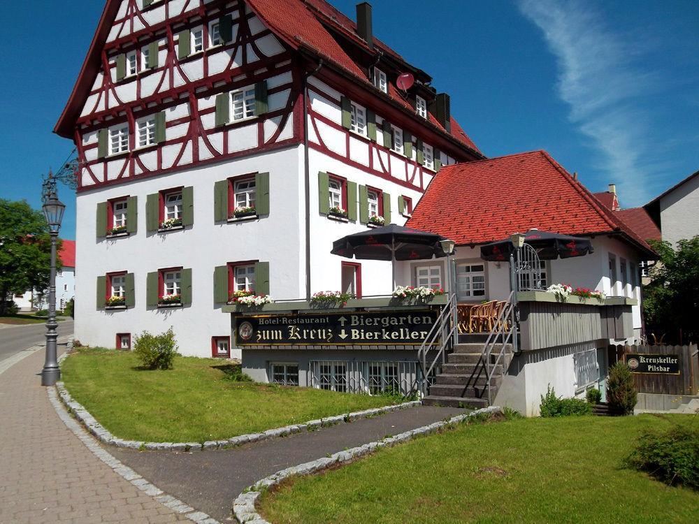 Gasthaus Hotel Zum Kreuz Stetten am Kalten Markt Екстериор снимка