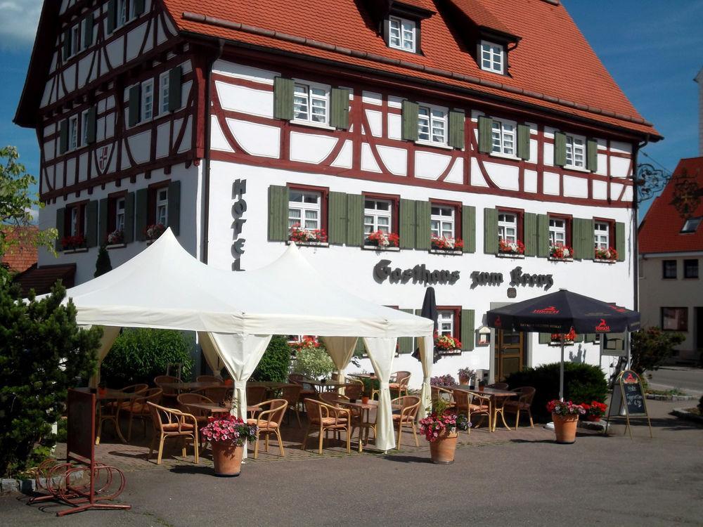 Gasthaus Hotel Zum Kreuz Stetten am Kalten Markt Екстериор снимка